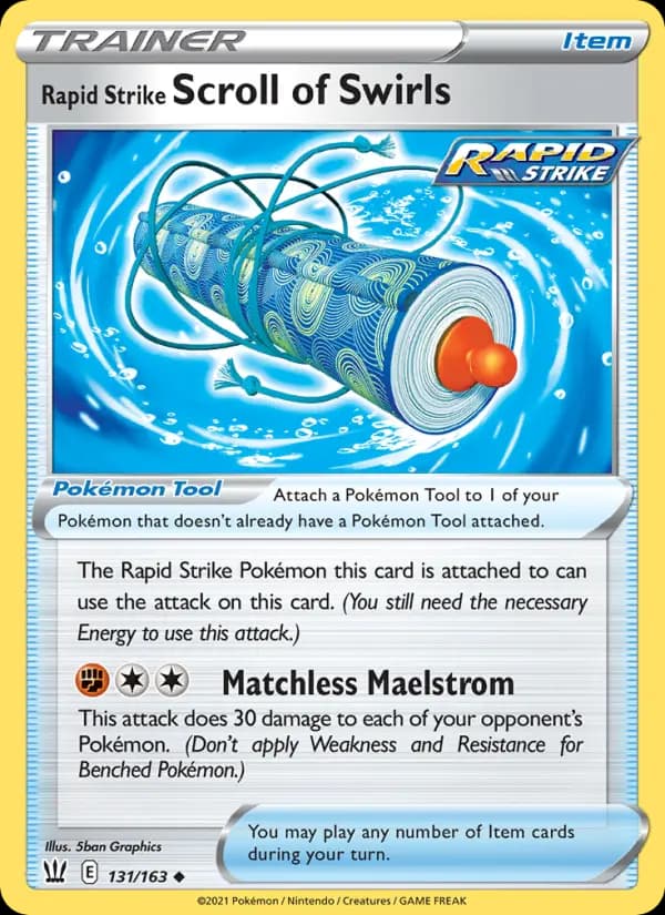 Rapid Strike Scroll of Swirls #131 — Battle Styles