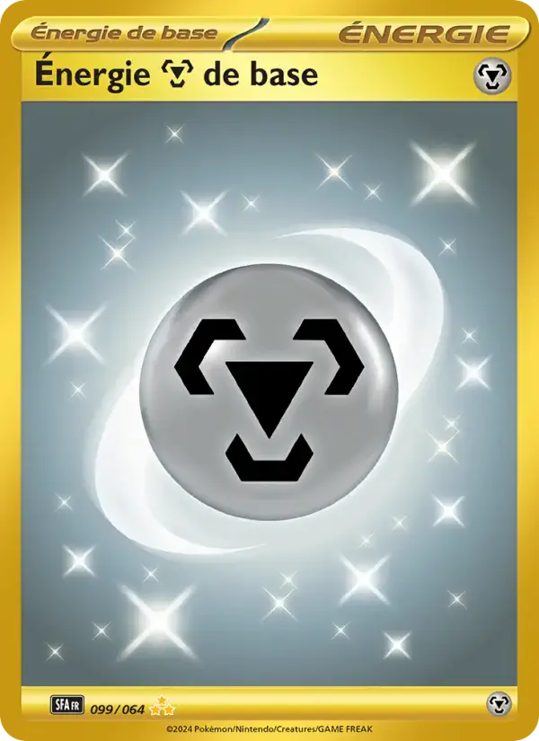 Carte Pokémon Énergie Metal de base #099 — Fable Nébuleuse