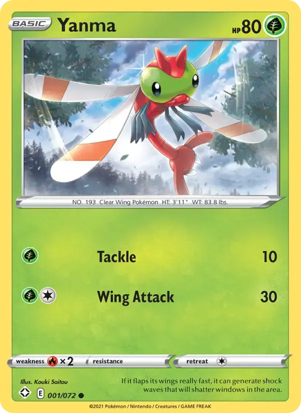 Yanma #1 — Shining Fates