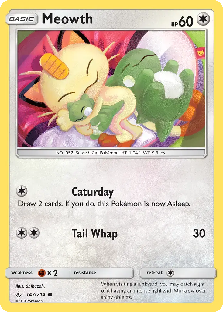 Meowth #147 — Unbroken Bonds