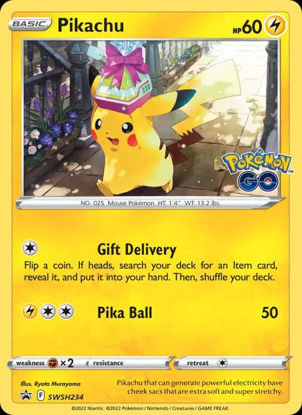 Pikachu #SWSH234 — Sword & Shield Promos