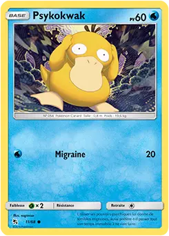 Carte Pokémon Psykokwak #11 — Destinées Occultes