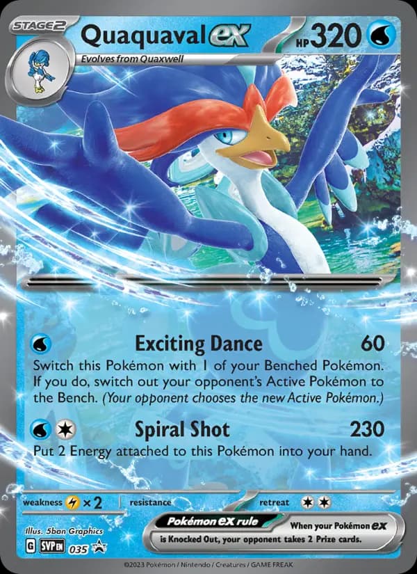 Quaquaval ex #035 — Scarlet & Violet Promos
