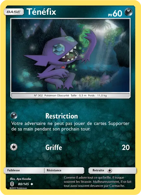 Carte Pokémon Ténéfix #80 — Gardiens Ascendants