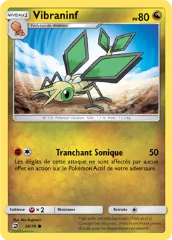 Carte Pokémon Vibraninf #38 — Majesté des Dragons
