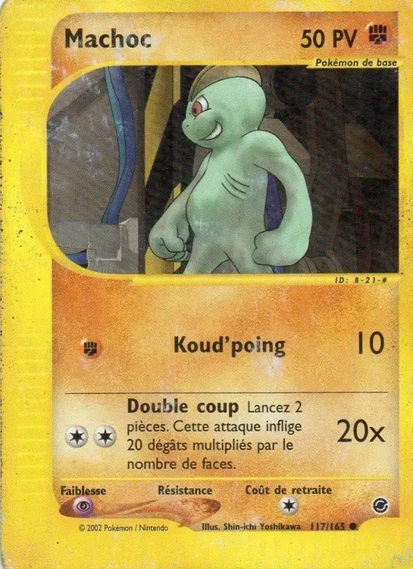 Carte Pokémon Machoc #117 — Expédition