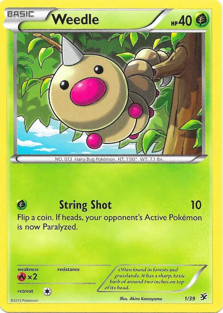 Weedle #1 — 2014 McDonald's Collection