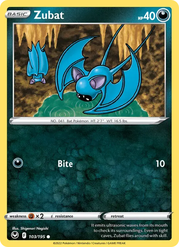 Zubat #103 — Silver Tempest