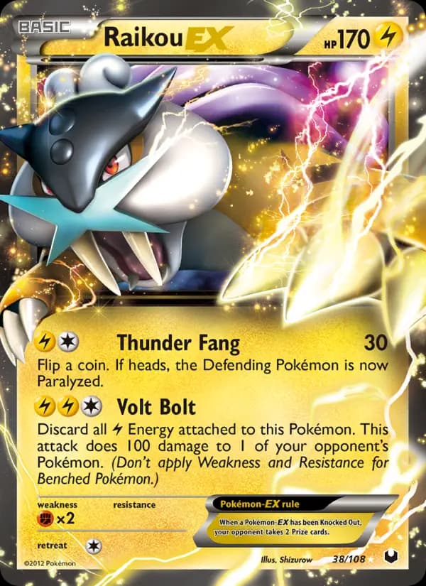 Raikou-EX #38 — Dark Explorers