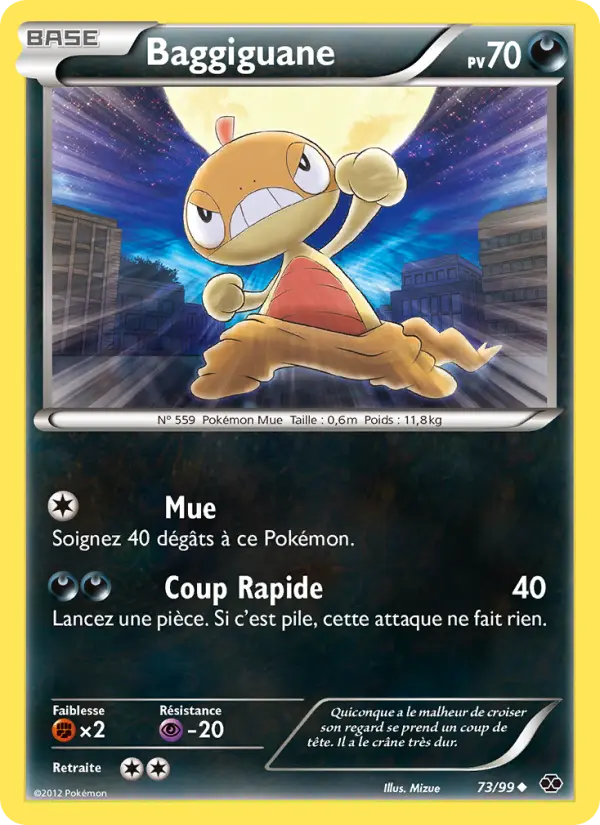 Carte Pokémon Baggiguane #73 — Destinées Futures