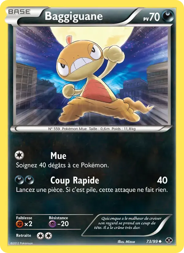 Carte Pokémon Baggiguane #73 — Destinées Futures