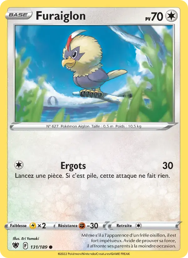 Carte Pokémon Furaiglon #131 — Astres Radieux