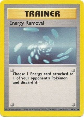 Energy Removal #92 — Base Set