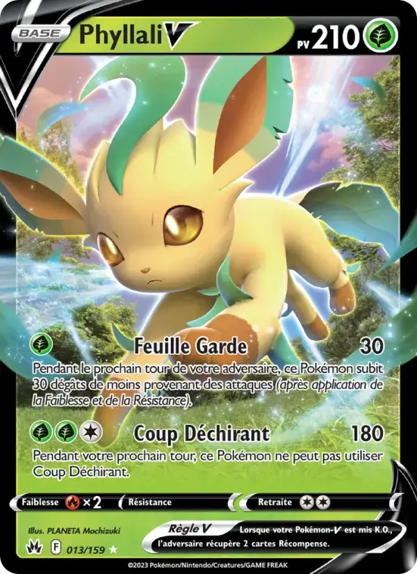 Carte Pokémon Phyllali V #013 — Zénith Suprême