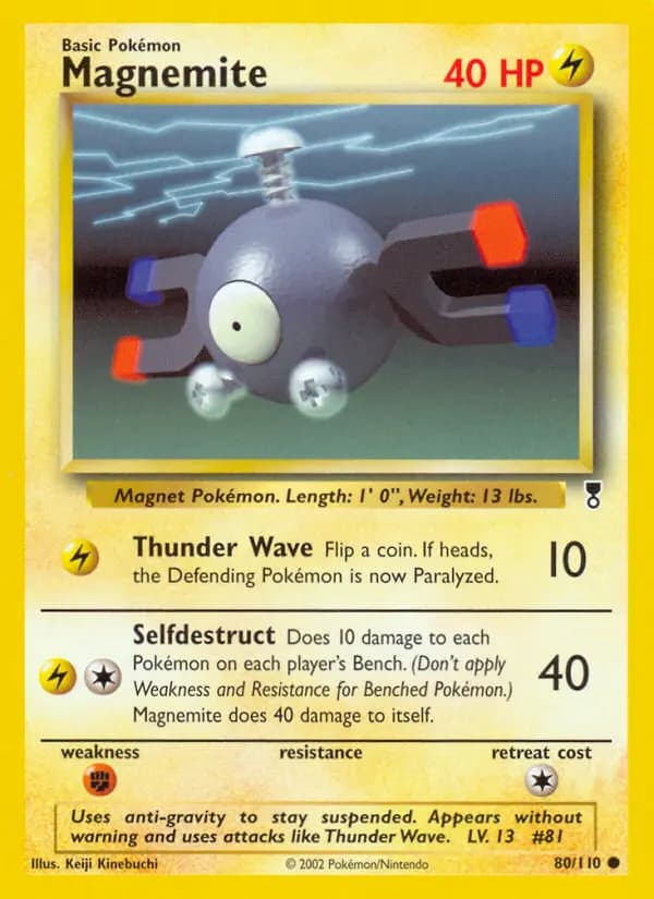 Magnemite #80 — Legendary Collection