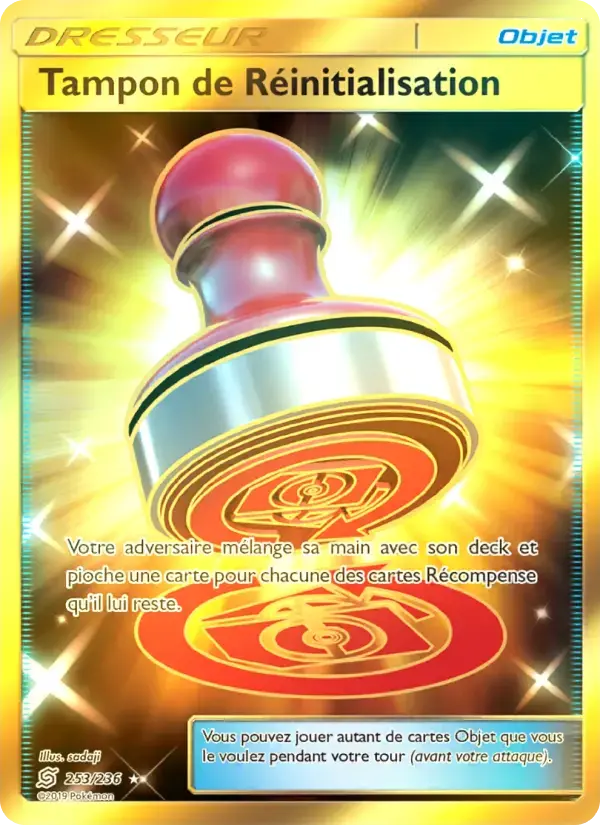 Carte Pokémon Tampon de Réinitialisation #253 — Harmonie des Esprits