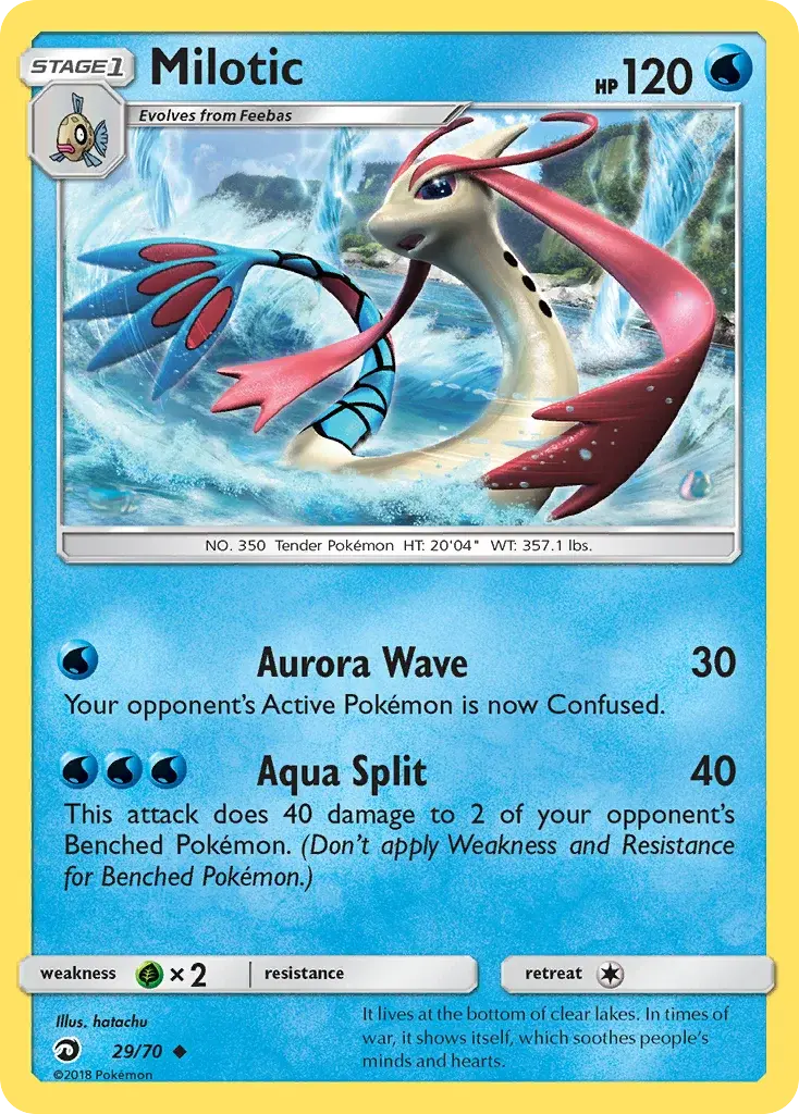 Carte Pokémon Milobellus #29 — Majesté des Dragons