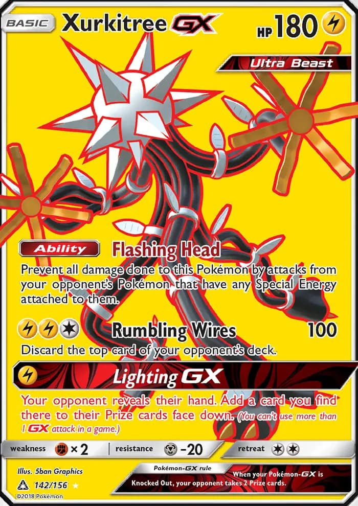 Xurkitree GX #142 — Ultra Prism