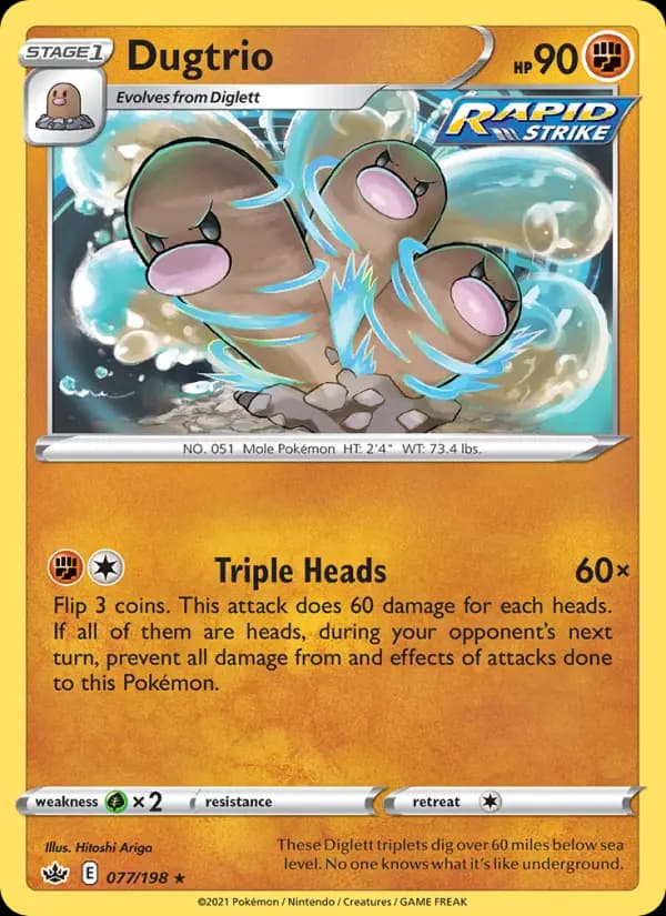 Dugtrio #77 — Chilling Reign