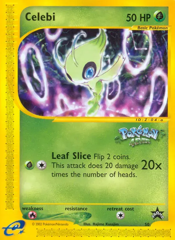 Carte Pokémon Celebi #50 — Promos Wizards