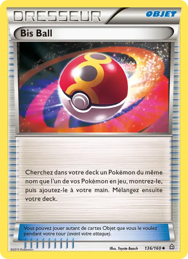 Carte Pokémon Bis Ball #136 — Primo-Choc