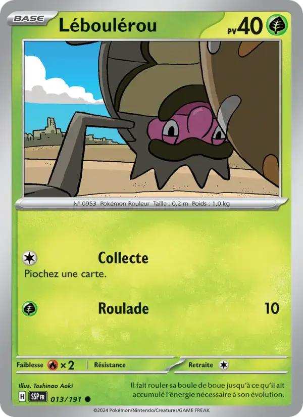 Carte Pokémon Léboulérou #013 — Étincelles Déferlantes