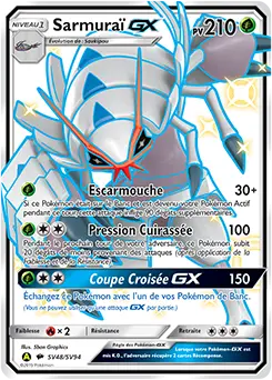 Carte Pokémon Sarmuraï-GX #SV48 — Destinées Occultes