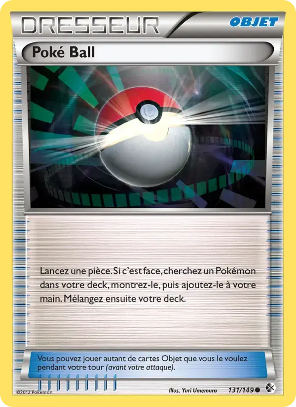 Carte Pokémon Poké Ball #131 — Frontières Franchies