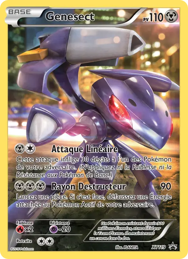 Carte Pokémon Genesect #XY119 — Promos X&Y