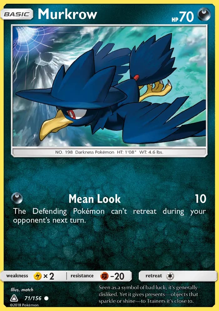 Murkrow #71 — Ultra Prism