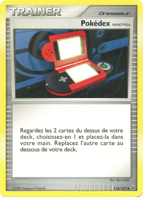 Carte Pokémon Pokédex HANDY910is #114 — Platine