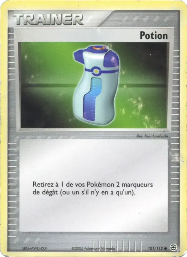 Carte Pokémon Potion #101 — Rouge Feu & Vert Feuille