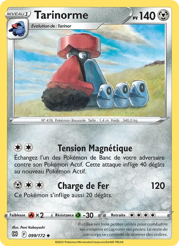Carte Pokémon Tarinorme #099 — Stars Étincelantes