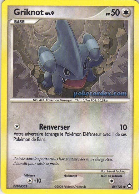 Carte Pokémon Griknot #85 — Trésors Mystérieux