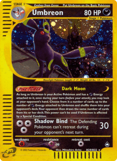 Umbreon #H29 — Aquapolis
