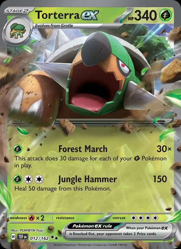 Torterra ex #012 — Temporal Forces