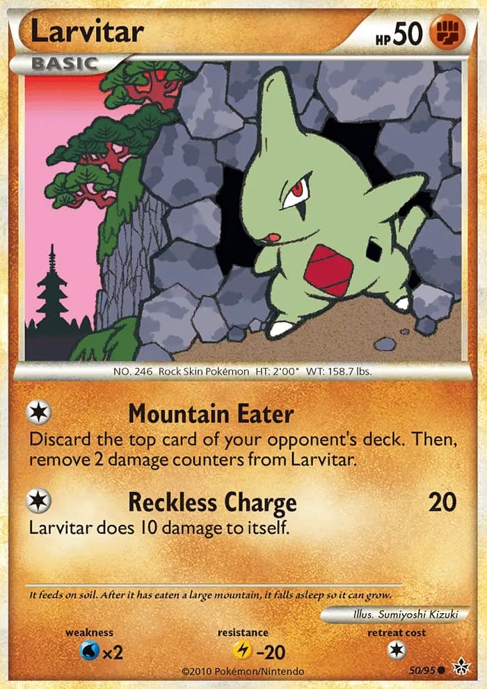 Larvitar #50 — Unleashed