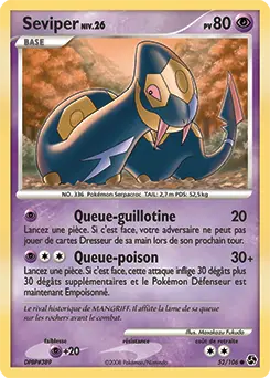 Carte Pokémon Seviper #52 — Duels au Sommet
