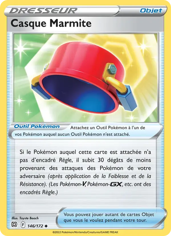 Carte Pokémon Casque Marmite #146 — Stars Étincelantes