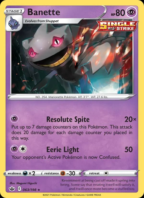 Banette #63 — Chilling Reign