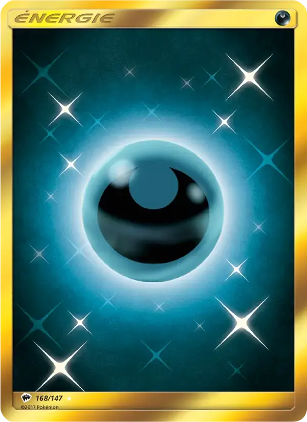 Carte Pokémon Énergie Obscurité #168 — Ombres Ardentes
