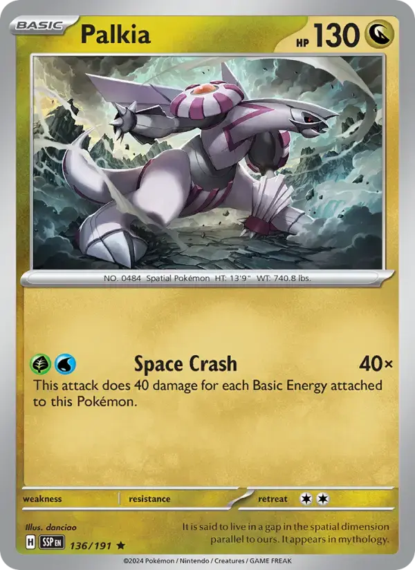 Palkia #136 — Surging Sparks