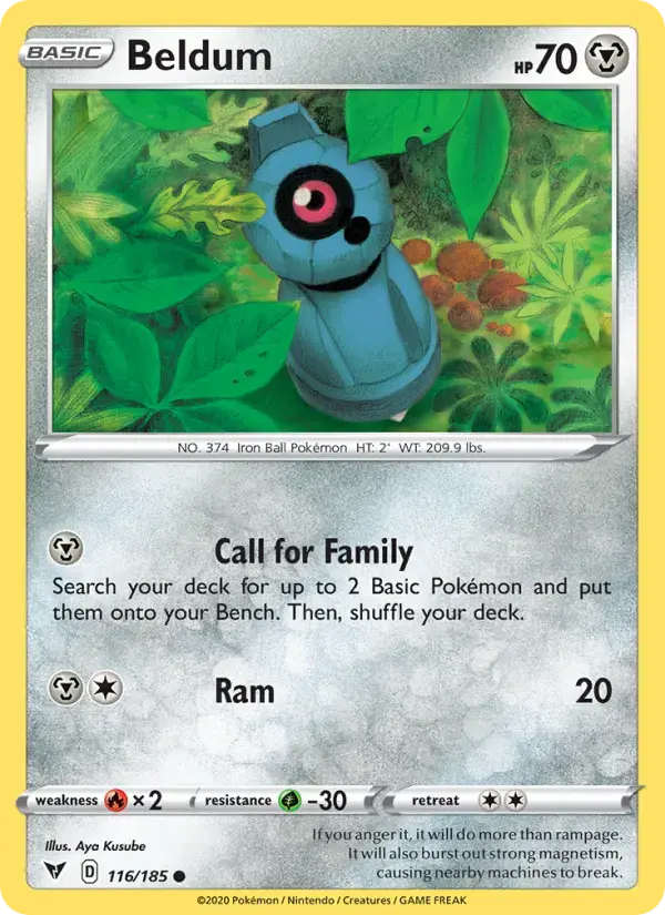 Beldum #116 — Vivid Voltage