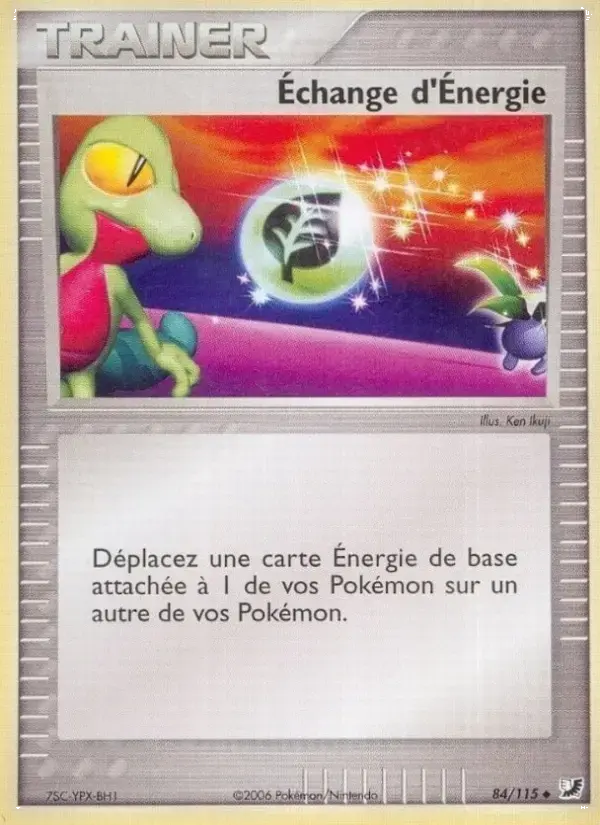 Carte Pokémon Échange d'Énergie #84 — Forces Cachées