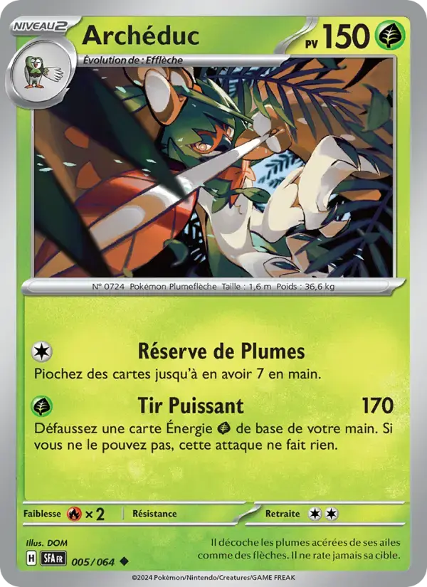 Carte Pokémon Archéduc #005 — Fable Nébuleuse