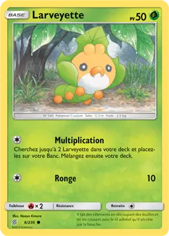 Carte Pokémon Larveyette #6 — Harmonie des Esprits