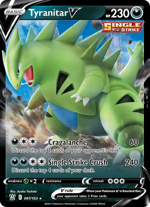 Tyranitar V #97 — Battle Styles