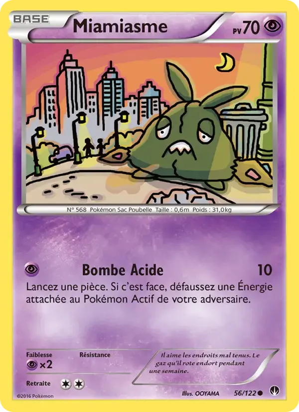 Carte Pokémon Miamiasme #56 — Rupture Turbo