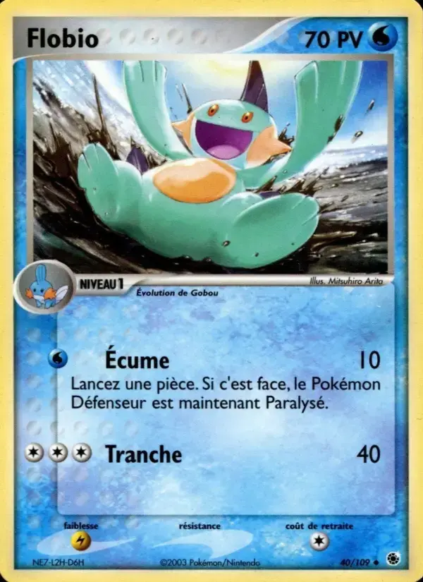 Carte Pokémon Flobio #40 — Rubis & Saphir
