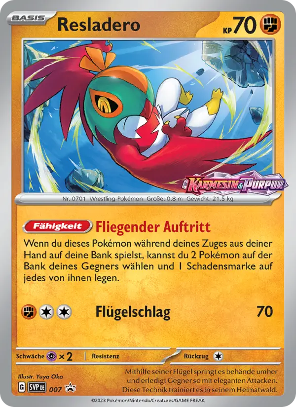 Carte Pokémon Brutalibré #007 — Promos Écarlate et Violet